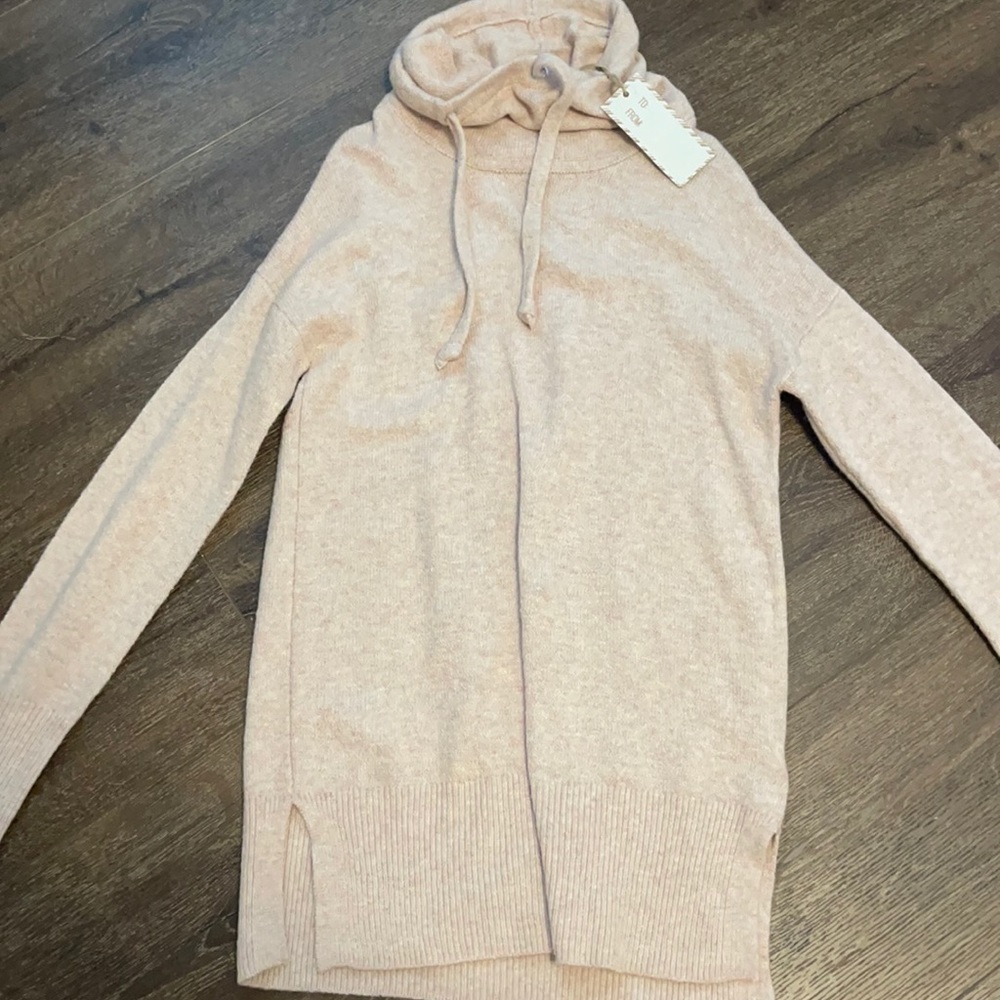 Brand new pink sweater hoodie